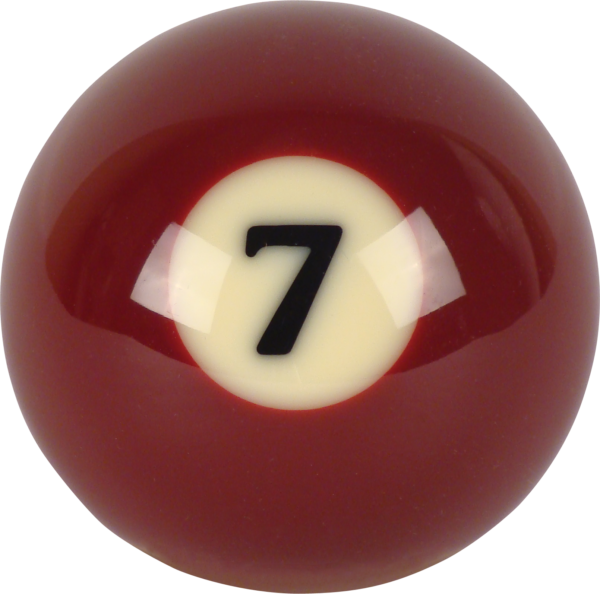 Super Aramith Pro Replacement Ball – #7 | Golden Break Billiards